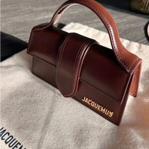 Jacquemus Brown Leather Handbag